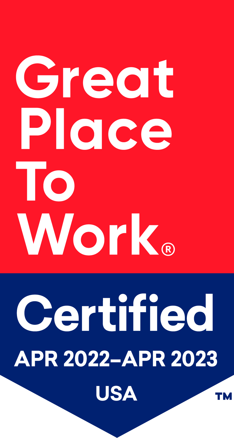 Certified Great Place to Work