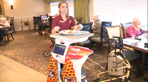 Featured image for “Robots join wait staff at Kansas City senior living community; Wexford Place”