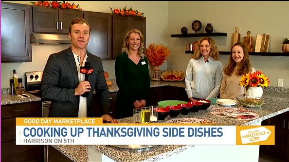 Harrison on 5th & Good Day Marketplace cook up holiday traditions in Harrison penthouse kitchen
