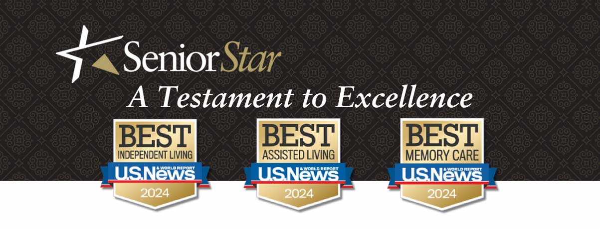 Featured image for “3 Years in a Row! Senior Star Communities Earn Top Marks in U.S. News & World Report Best Senior Living”