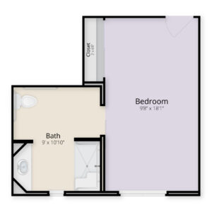 Dublin Retirement Village Magnolia studio floor plans