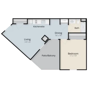 Coventry floor plan at Senior Star Wexford Place in Kansas City
