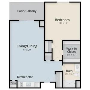 Devon floor plan at Senior Star Wexford Place in Kansas City